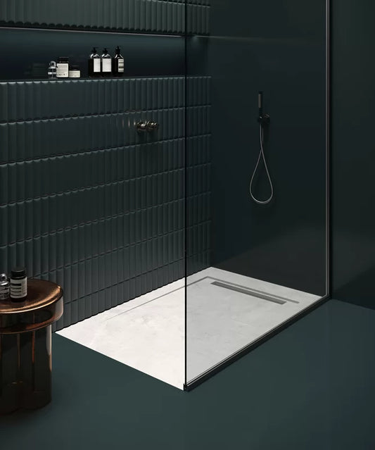 scenografia piatto doccia rettangolare Aquanit Art Ceram