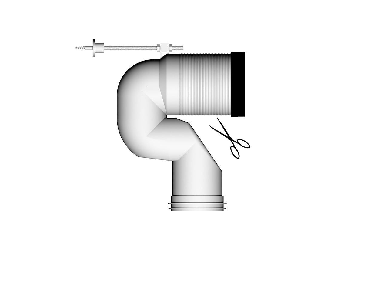 Curva tecnica per Wc Scarabeo