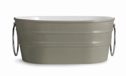Lavabo Ovale Appoggio/Sospeso cm 60x40 Tinozza