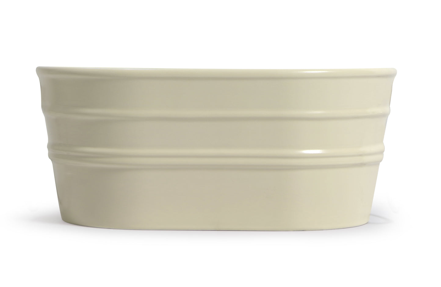 Lavabo Ovale Appoggio/Sospeso cm 60x40 Tinozza