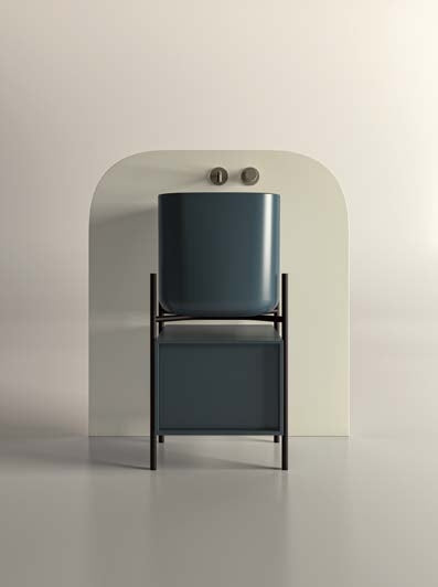 Lavabo da appoggio H40 Moon