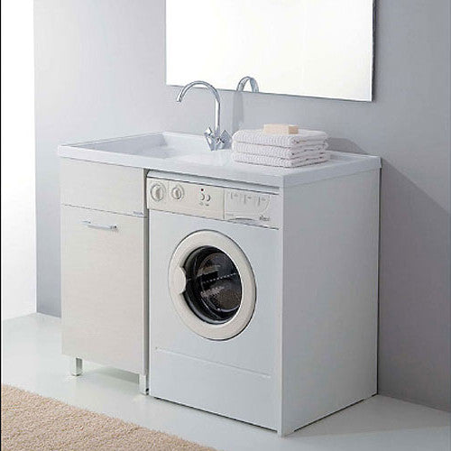 Meuble sous-lave-linge Medusa 106x60 avec évier