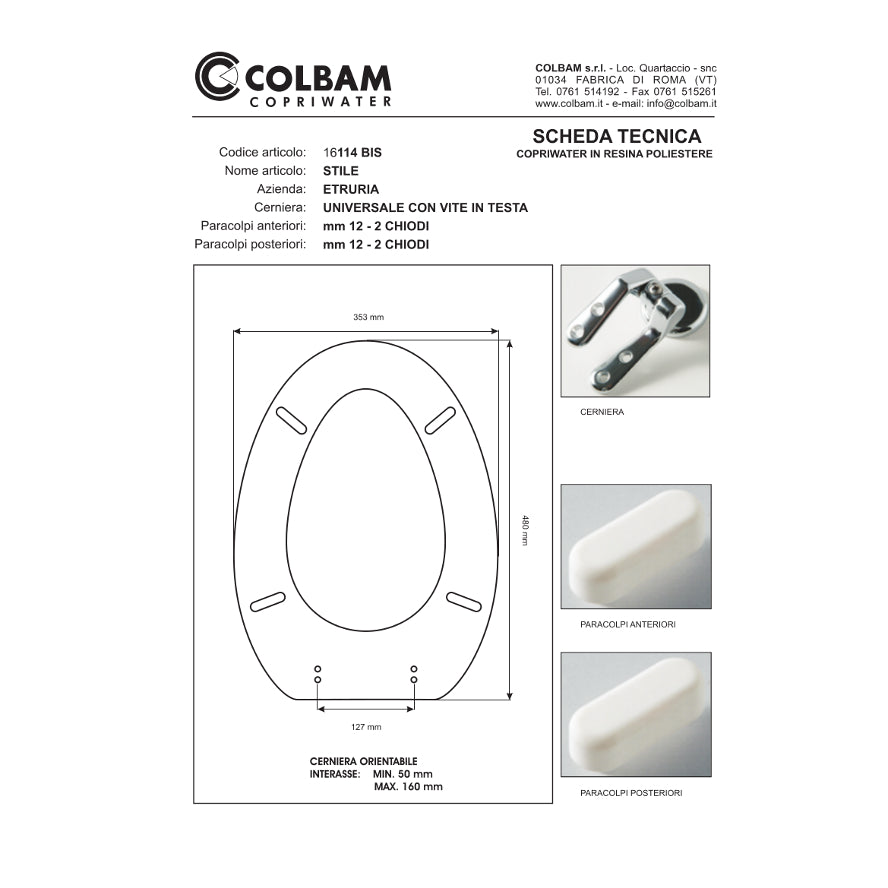 Abattant de toilette compatible avec le style
