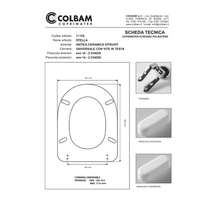 Copriwater Compatibile Stella