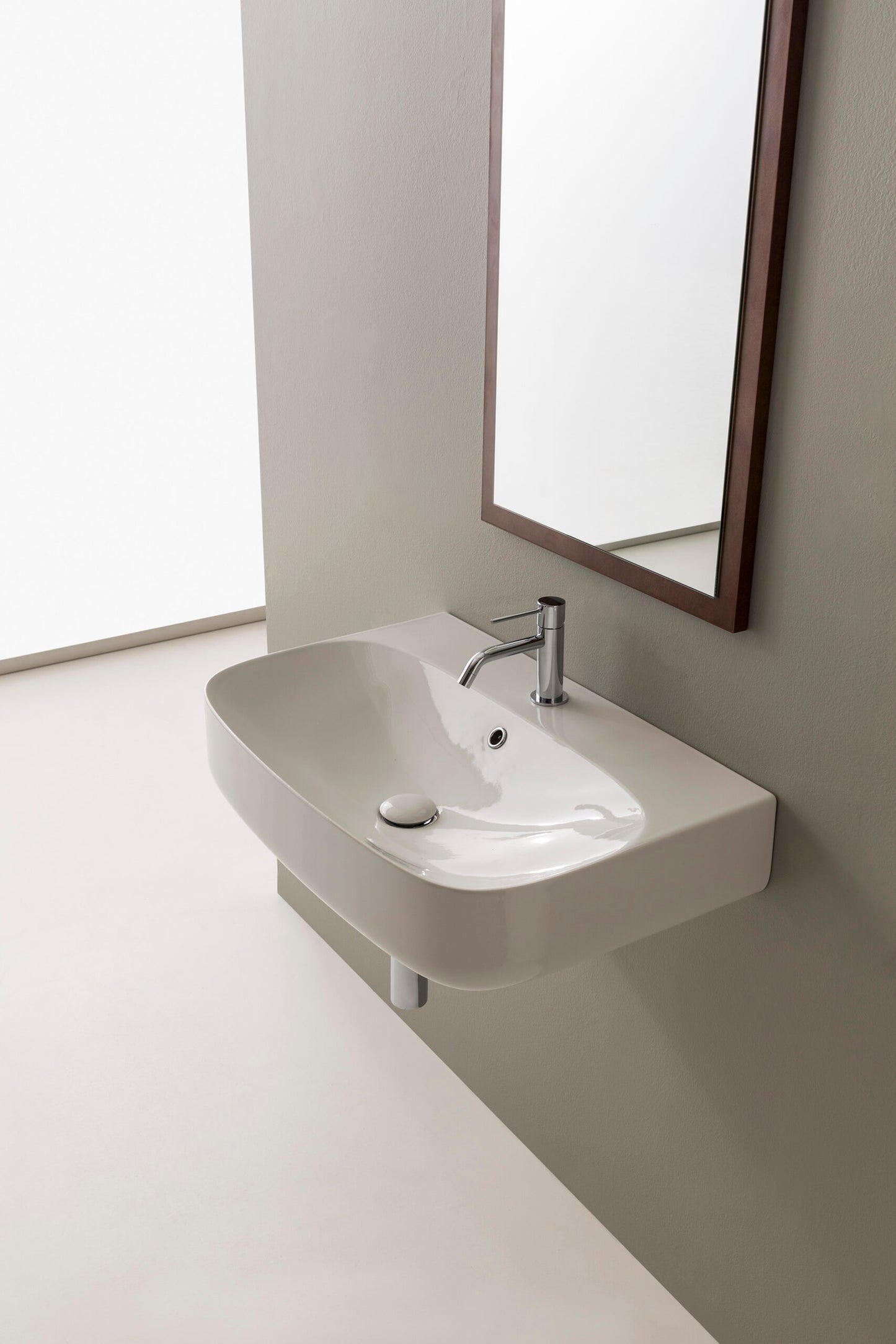 Lavabo da appoggio o sospeso Moon