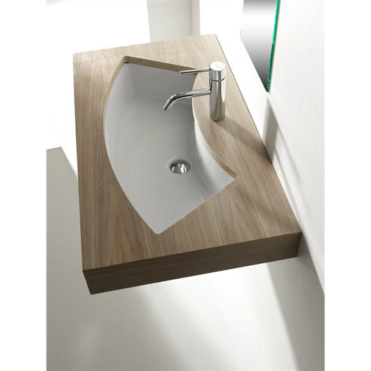 Lavabo sous plan Aral 85x42 cm