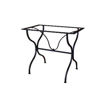 Base en fer ronde ou rectangulaire Plutone