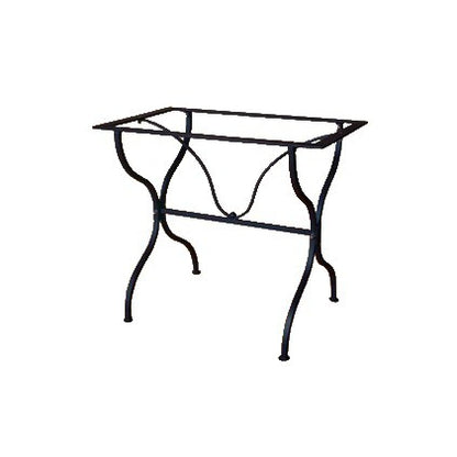 Base en fer ronde ou rectangulaire Plutone