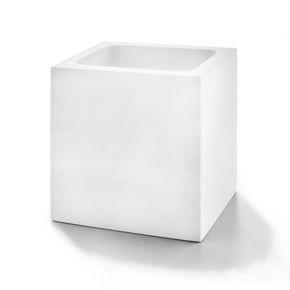 Set 4 pezzi, Bicchiere, Dispenser Sapone, Porta Saponetta, Vassoio BeMood bianco