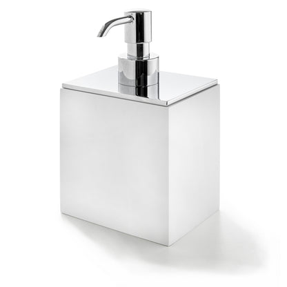 Set 4 pezzi, Bicchiere, Dispenser Sapone, Porta Saponetta, Vassoio BeMood bianco
