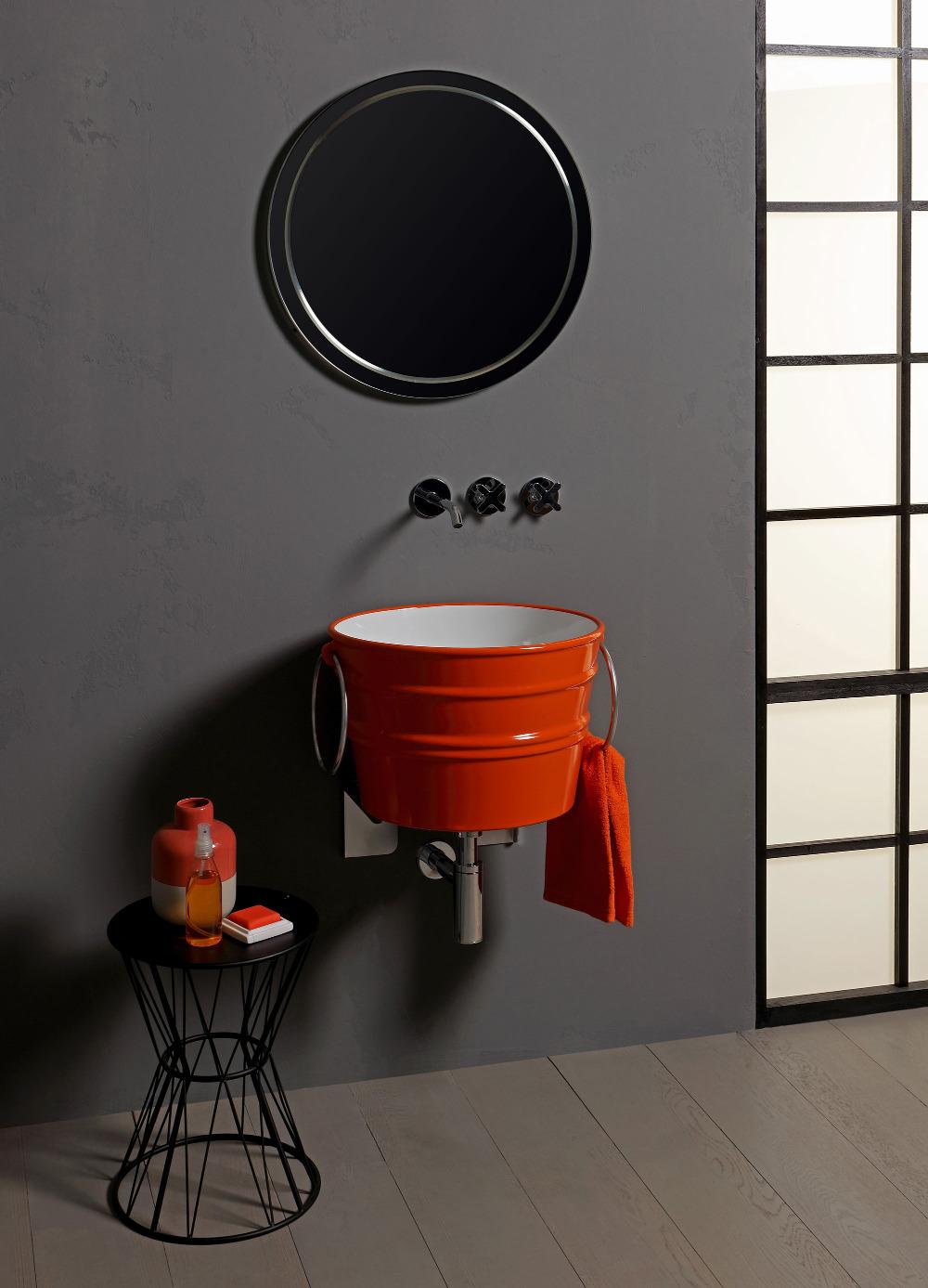 LAVABO CERAMICA 46.5 CM BACILE