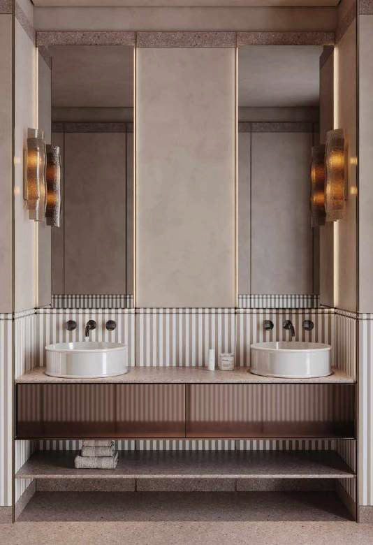 Lavabo appoggio tondo diam.44 cm Atelier