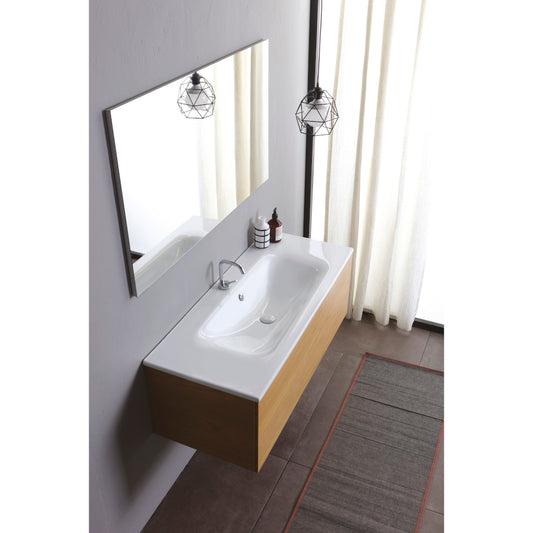 Lavabo da incasso 106x51x h 16,8 cm Soft