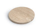 Tabouret à structure métallique et plateau en marbre