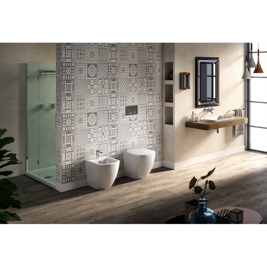 Ensemble de sanitaires sans rebord à fixation murale plus rapide