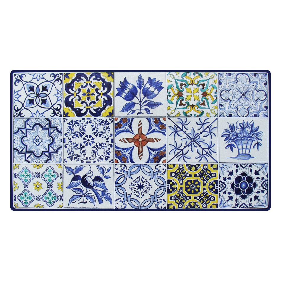 Table rectangulaire en pierre de lave de Michel-Ange 
