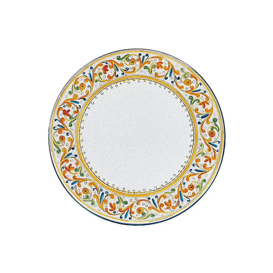 Table ronde en pierre de lave océanique