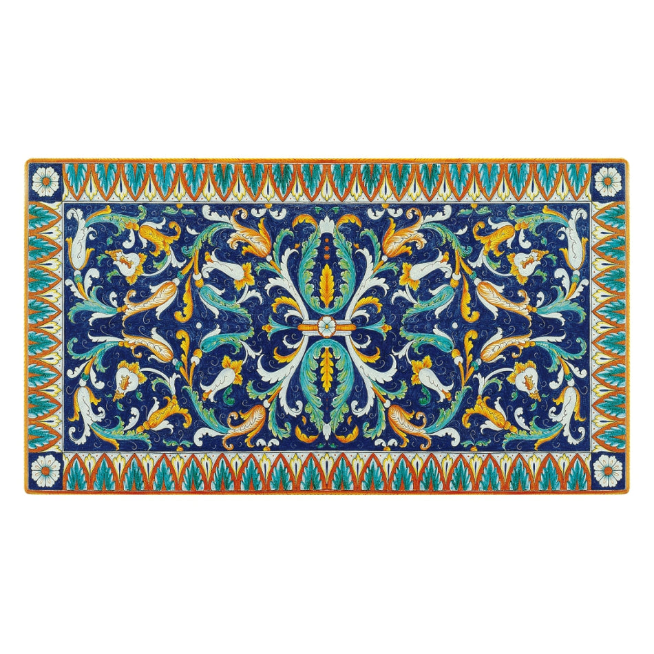 Table rectangulaire en pierre de lave Ricco Deruta Pieno